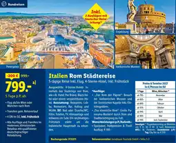 Lidl Reisen Italien Rom Städtereise Angebot