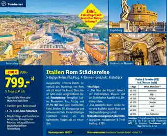 Italien Rom Städtereise