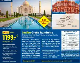Lidl Reisen Indien Große Rundreise Angebot