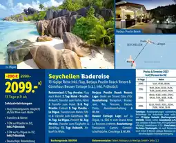Lidl Reisen Seychellen Badereise Angebot