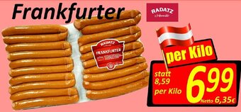 Wurstico Frankfurter Angebot