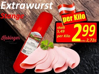Wurstico Extrawurst Stange Angebot