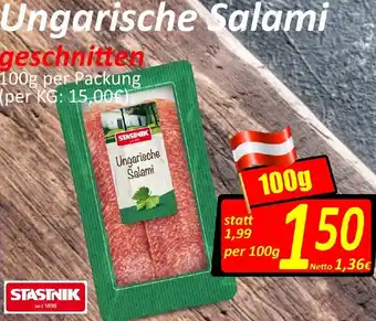 Wurstico Ungarische Salami 100g Angebot