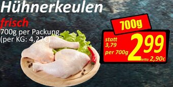 Wurstico Hühnerkeulen 700g Angebot