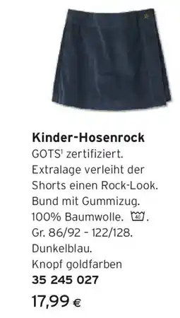 Tchibo Eduscho Kinder-Hosenrock Angebot