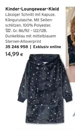 Tchibo Eduscho Kinder-Loungewear-Kleid Angebot