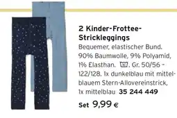 Tchibo Eduscho 2 Kinder-Frottee-Strickleggings Angebot