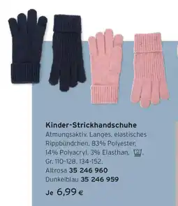 Tchibo Eduscho Kinder-Strickhandschuhe Angebot
