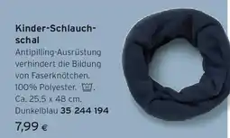 Tchibo Eduscho Kinder-Schlauchschal Angebot