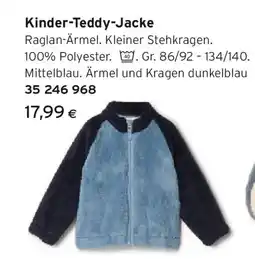 Tchibo Eduscho Kinder-Teddy-Jacke Angebot