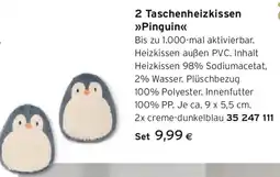 Tchibo Eduscho 2 Taschenheizkissen »Pinguin« Angebot