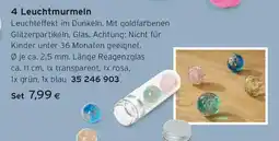 Tchibo Eduscho 4 Leuchtmurmeln Angebot