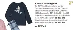Tchibo Eduscho Kinder-Flanell-Pyjama Angebot