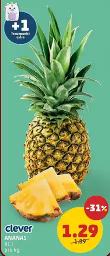 PENNY clever Ananas Angebot
