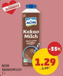 PENNY Nöm Kakaomilch Angebot