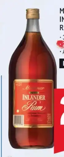 Metro Mautner Inländer Rum Angebot