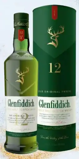 Metro Glenfiddich 12yo Single Malt Scotch Whisky Angebot