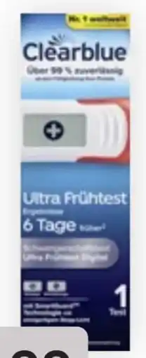 Bipa Clearblue Schwangerschaftstest Angebot