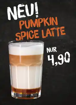 Tchibo Eduscho Pumpkin Spice Latte Angebot