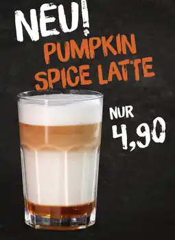 Tchibo Eduscho Pumpkin Spice Latte Angebot
