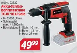 Zgonc Akku-Schlagbohrmaschine TC-ID 18 Li Solo Angebot