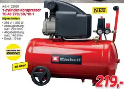 Zgonc 1-Zylinder-Kompressor TC-AC 270/50/10-1 Einhell Angebot