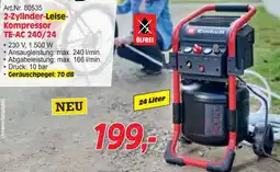 Zgonc Einhell 2-Zylinder-Leise-Kompressor TE-AC 240/24 Angebot