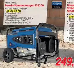 Zgonc Benzin-Stromerzeuger SG3200 Angebot