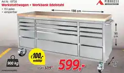 Zgonc Werkstattwagen + Werkbank Edelstahl Angebot