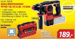 Zgonc Einhell Akku-Bohrhammer TP-HD 18/22 Li BL +4 Solo Angebot