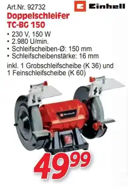 Zgonc Einhell Doppelschleifer TC-BG 150 Angebot