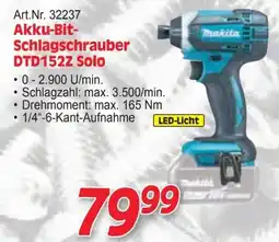 Zgonc Makita Akku-Bit-Schlagschrauber DTD152Z Solo Angebot