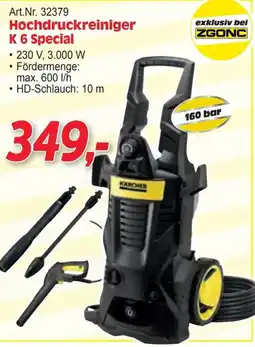 Zgonc Karcher Hochdruckreiniger K 6 Special Angebot