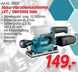 Zgonc Akku-Vibrationsschleifer LXT / DB0380Z Solo Angebot