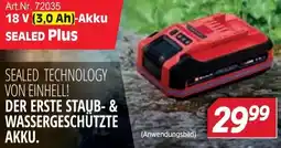 Zgonc Einhell 18 V (3,0 Ah)-Akku Angebot