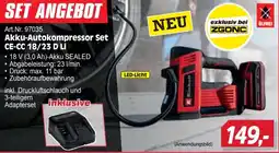 Zgonc Akku-Autokompressor Set CE-CC 18/23 D Li Angebot