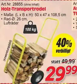 Zgonc Holz-Transportrodel Angebot