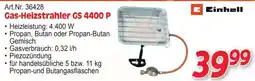 Zgonc Gas-Heizstrahler GS 4400 P Einhell Angebot