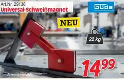 Zgonc Güde Universal-Schweißmagnet Angebot