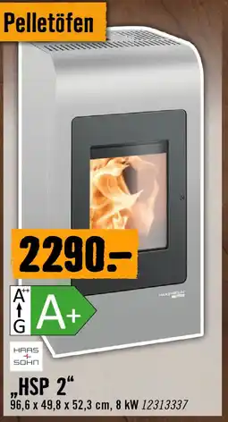 Hornbach HAAS + SOHN Pelletöfen „HSP 2" Angebot