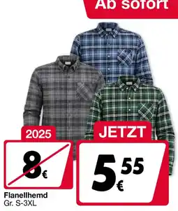 Woolworth Flanellhemd Angebot
