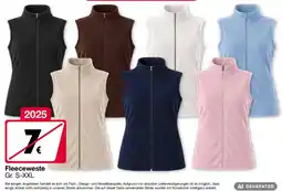 Woolworth Fleeceweste Angebot
