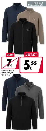 Woolworth Fleece Jacke oder -Troyer Angebot