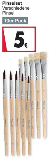 Woolworth Pinselset Verschiedene Pinsel Angebot