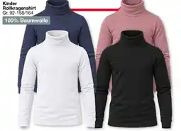 Woolworth Kinder Rollkragenshirt Angebot