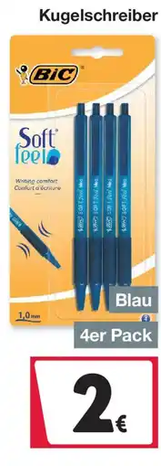Woolworth BIC Kugelschreiber Soft feel Angebot