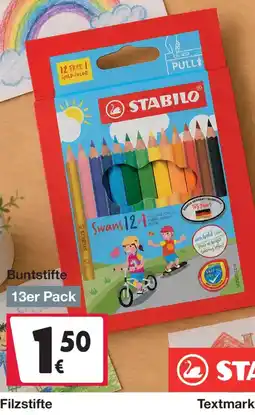 Woolworth Stabilo Buntstifte Angebot