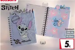 Woolworth Disney Stitch Notizbuch Angebot
