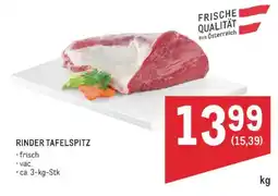 Metro Rinder Tafelspitz Angebot