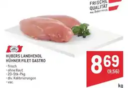 Metro Hubers Landhendl Hühner Filet Gastro Angebot